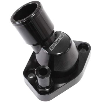 Aeroflow AF64-2233BLK 45 Deg Swivel Black Thermostat Housing Aeroflow fits Ford Windsor
