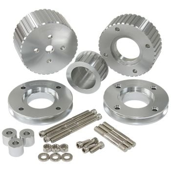 Aeroflow Gilmer Drive Kit Belt not included Silver 