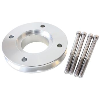 Aeroflow Gilmer V-Groove Adapter Silver 