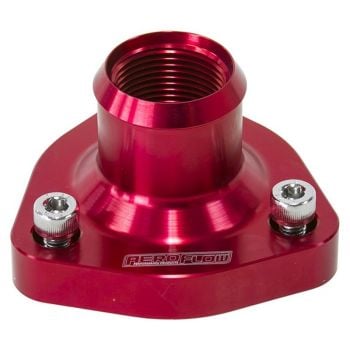 Aeroflow Billet Thermostat Housing Red 
