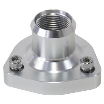 Aeroflow Billet Thermostat Housing Silver 
