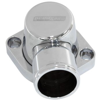 Aeroflow Billet Thermostat Housing Chrome 