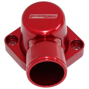 Aeroflow Billet Thermostat Housing Red 