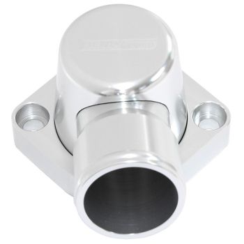Aeroflow Billet Thermostat Housing Silver 