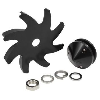 Aeroflow Billet Alternator Fan & Pulley