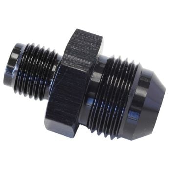 Aeroflow Inverted Seat Adapter 1/2in-20 to -8AN Black