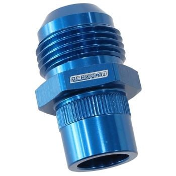 Aeroflow Press In Cover Breather Adapter Blue -10AN 