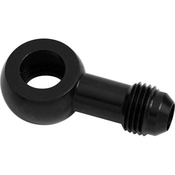 Aeroflow Alloy AN Banjo Fitting 14mm to -6AN Black