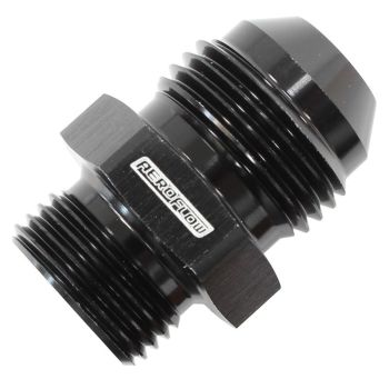 Aeroflow 1/2in BSPP to -8AN Adapter Black