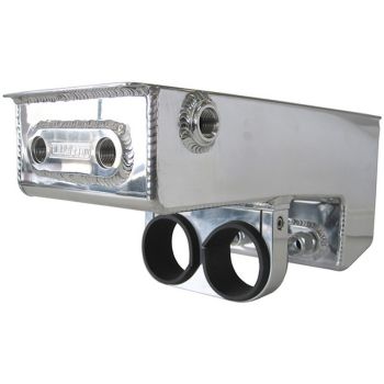 Aeroflow Dual EFI Pump Under-Car Surge Tank Polished Finish