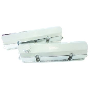Aeroflow Fabricated Billet Valve Covers Polished Finish 