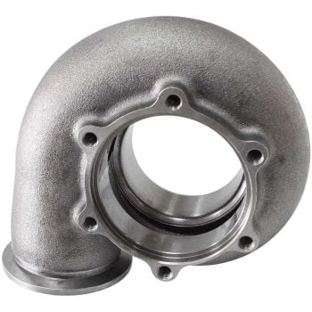 Aeroflow AF8050-1028 Boosted Dual V-Band Housin .83 Cast Iron Suits Boosted 6766