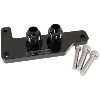 Aeroflow AF82-2030 GM LS Oil Block Silmline Adapter Suits Front/Rear Pan