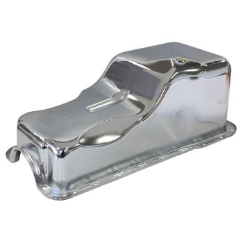 Aeroflow Replacement Oil Pan Chromer Finish 