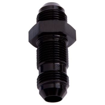Aeroflow Straight AN Bulkhead -10AN Black