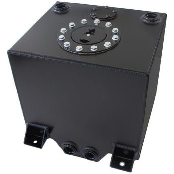 Aeroflow Alloy 19L Fuel Cell with Cavity/Sump Black 