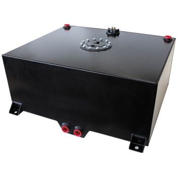 Aeroflow Alloy 95L Fuel Cell with Cavity/Sump & Fuel Sender Black 