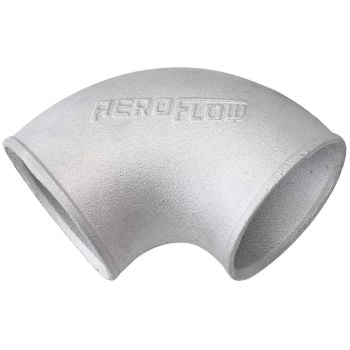 Aeroflow AF8803-250 2.50" 90 Deg Turbo Elbow Tight Radius Cast Aluminium