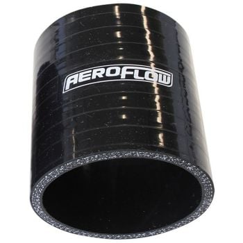 Aeroflow Straight Silicone Hose 2in 51mm ID Gloss black 3in 76mm