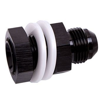 Aeroflow Fuel Cell Fitting -6AN Black