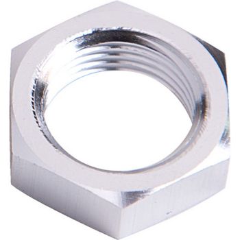 Aeroflow Bulkhead Nut -3AN Silver