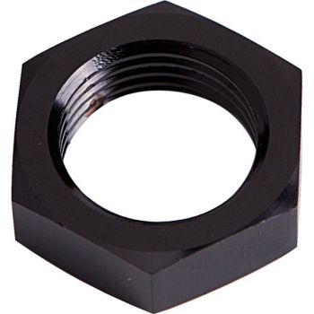 Aeroflow Bulkhead Nut -8AN Black