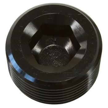 Aeroflow NPT Plug 1/8in Black