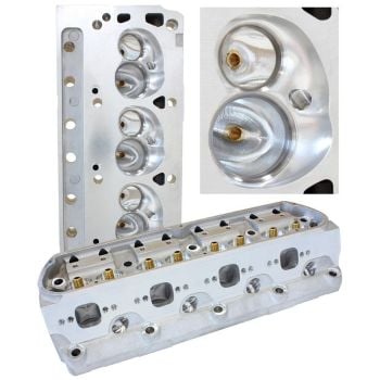 Aeroflow Bare CNC Ported 205cc Aluminium Cylinder Heads with 58cc Chamber Pair