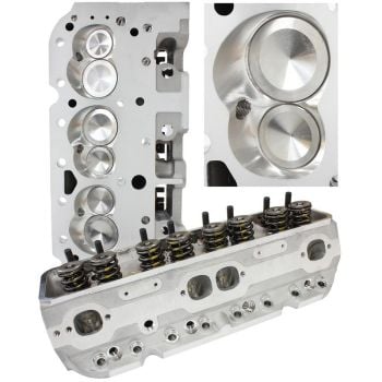 Aeroflow Complete CNC Ported 213cc Cylinder Heads with 64cc Chamber Pair