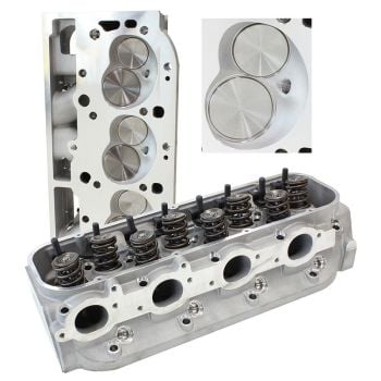 Aeroflow Complete 315cc Aluminium Cylinder Heads with 121cc Chamber Pair