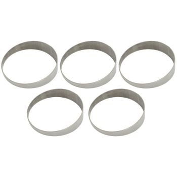 Aeroflow Exhaust Pie Cuts Stainless 3-1/2in OD x 1/16in Wall Thickness 45 Bend