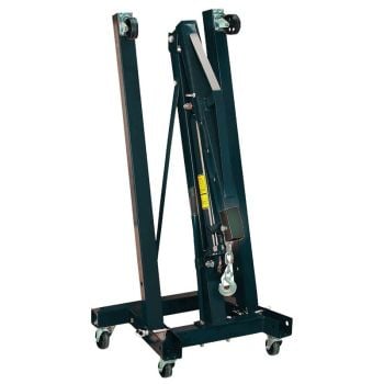 Aeroflow Heavy Duty Foldable Engine Hoist2 tonne Black powder coated finish
