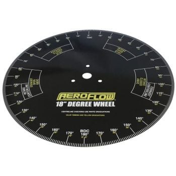 Aeroflow AF98-2121 18" Pro Cam Degree Wheel Camshaft Engine Universal