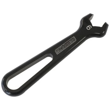 Aeroflow AF98-2255-1-06 Alloy Pro Wrench Single -6AN Black Single -6AN Pro Wrench