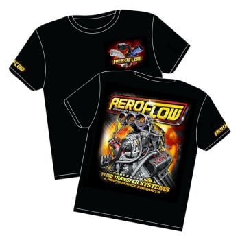 Aeroflow Nitro Hemi Black T-Shirt 5-6T