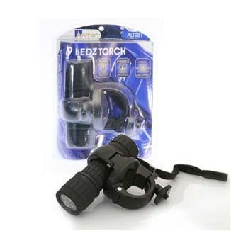 Aerpro ALT9B1 9 led torch w/bracket black