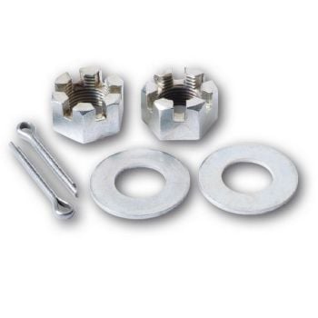 Ark Axle Slotted Nuts Split Pins & Washers ANPW34B