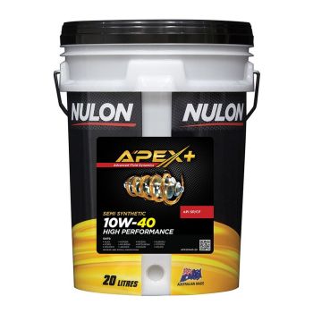 Nulon Engine Oil APEX+ 10W-40 High Performance 20L APX10W40-20