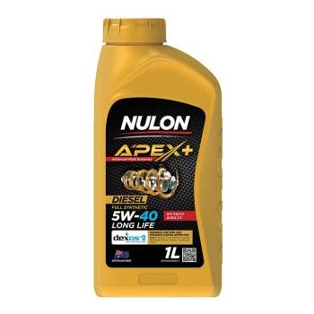 Nulon Engine Oil APEX+ 5W-40 Long Life 1L APX5W40D2-1