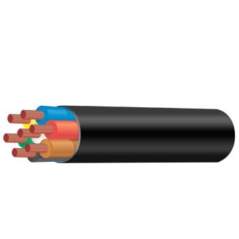 Tycab CW3371 Cable 3mm Seven Core Trailer with Black Sheath 30m