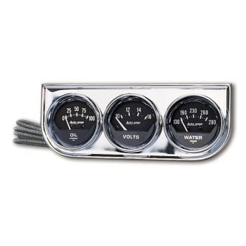 Autometer AU2349 Auto gage Three-Gauge Console