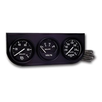 Autometer AU2397 Auto gage Three-Gauge Console