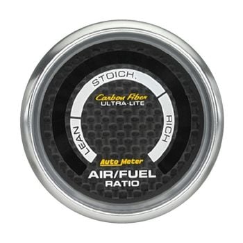 Autometer AU4775 Carbon Fiber Series Air Fuel Ratio Gauge
