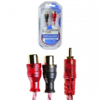 BSXYM2F Bassix rca adaptor 1m-2f