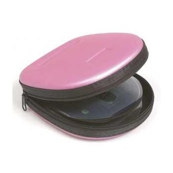 Aerpro CDH24MP 24 dvd/cd holder metallic pink