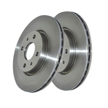 DBA2404 Brake Disc Rotor Pair Plain Street DBA
