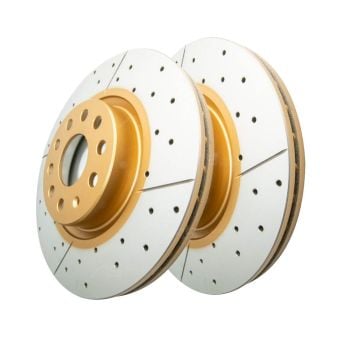 DBA2806X Brake Disc Rotor Pair Gold Street DBA