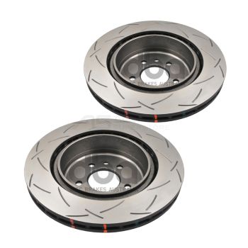 DBA42361S Brake Disc Rotor Pair 4000 T3 Slotted DBA