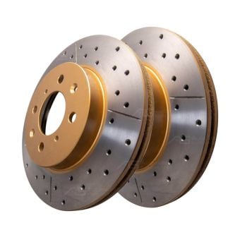 DBA474X Brake Disc Rotor Pair Gold Street DBA