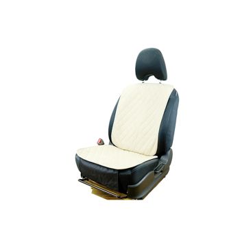 Diamond Seat Protector Beige